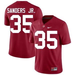 2026 Abduall Sanders Jr. #35 College Football Mens Bama Crimson Jerseys 917241-760