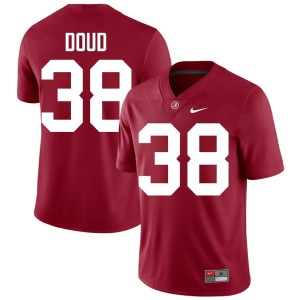 Stitched Blake Doud Crimson UA Crimson Tide Mens #38 College Football Jersey 401413-967