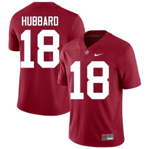 NCAA Bray Hubbard Crimson The Tide #18 Men College Football Jersey 108719-108