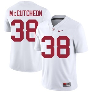 Limited Brody McCutcheon White College Football Alabama Crimson Tide Mens #38 Jersey 546916-495