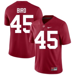 High School University of Alabama College Football Men David Bird Crimson #45 Jerseys 535907-173
