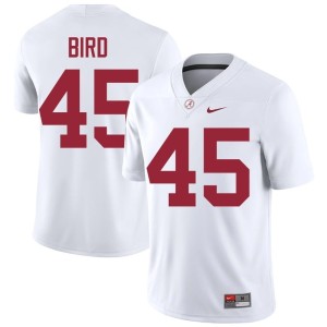 High School White College Football Go Bama David Bird #45 Men's Jerseys 671843-972