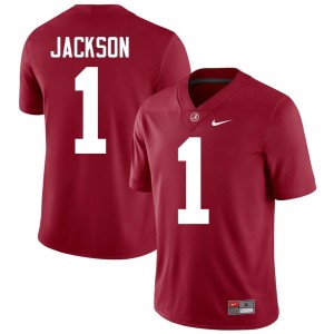 Stitched The Tide Crimson College Football Domani Jackson #1 Men's Jersey 194514-257