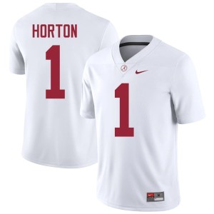 2026 The Tide Isaiah Horton College Football Mens #1 White Jersey 959840-526
