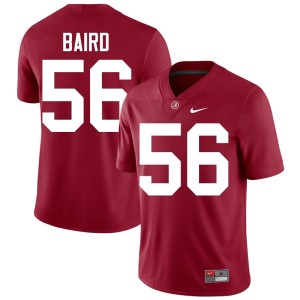 Player Bama JD Baird #56 College Football Mens Crimson Jersey 610366-854