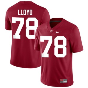2026-27 Crimson The Tide #78 Jackson Lloyd Mens College Football Jersey 844450-421