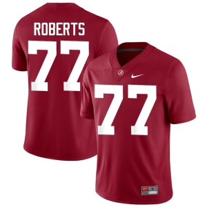 2026 College Football Alabama Men Jaeden Roberts Crimson #77 Jerseys 231925-564