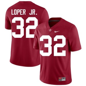 Player The Tide College Football #32 Jay Loper Jr. Mens Crimson Jersey 323618-465