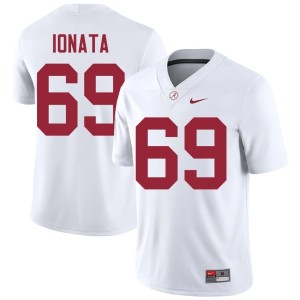 Alumni Bama White Mens Joseph Ionata College Football #69 Jerseys 588068-885