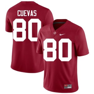 2026-27 Mens College Football Bama Crimson Josh Cuevas #80 Jersey 813873-295