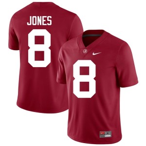 University College Football #8 Mens The Tide Julio Jones Crimson Jersey 106081-541