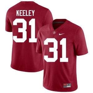 2026-27 Keon Keeley #31 Men's College Football Crimson Roll Tide Jerseys 564147-103
