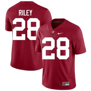 NCAA Mens Kevin Riley Crimson #28 College Football University of Alabama Jerseys 955083-521