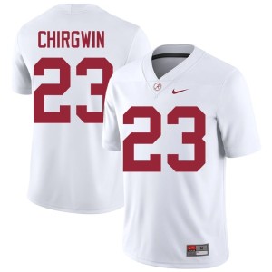 2026-27 White The Tide #23 MJ Chirgwin College Football Men's Jerseys 177140-269