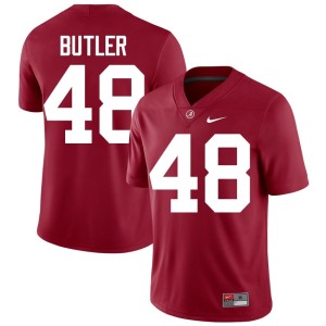 Game Alabama Crimson Tide Crimson Prince Butler College Football Mens #48 Jerseys 484211-152