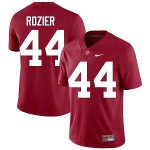 Limited Mens Crimson College Football #44 Bama Alex Rozier Jersey 456780-707