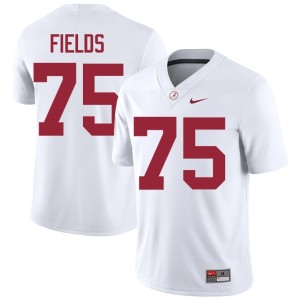 Player College Football Men #75 White Ethan Fields The Tide Jerseys 981793-938