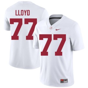 2026 Men UA Crimson Tide #77 College Football White Jackson Lloyd Jerseys 574824-335