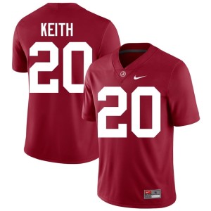 Stitched Khalifa Keith #20 UA Crimson Tide Crimson College Football Mens Jersey 245727-224
