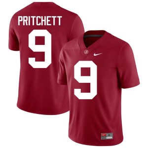 2026-27 Marshall Pritchett #9 College Football Crimson The Tide Mens Jersey 588503-175
