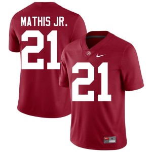 Stitched #21 Maurice Mathis Jr. Crimson Alabama Crimson Tide College Football Mens Jerseys 831299-267