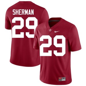 Replica Crimson College Football Nick Sherman #29 Mens University of Alabama Jerseys 993199-440