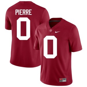 2026 Yhonzae Pierre Crimson College Football #0 Go Bama Mens Jerseys 684332-571