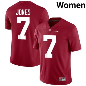 Limited DaShawn Jones College Football Crimson Women #7 UA Jersey 645941-751
