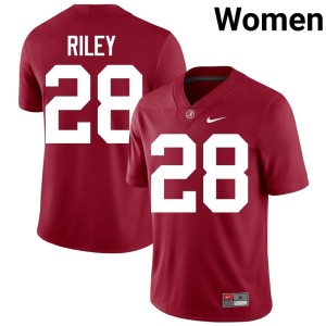 2026 College Football Women Crimson Tide #28 Kevin Riley Crimson Jersey 468086-931