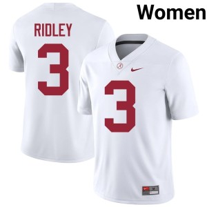 Game White Women's #3 Calvin Ridley Alabama Crimson Tide College Football Jersey 239529-173