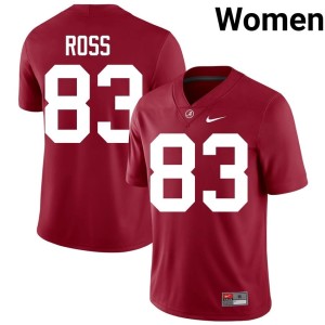 Player Warner Ross Crimson Women's Crimson Tide College Football #83 Jerseys 814311-506