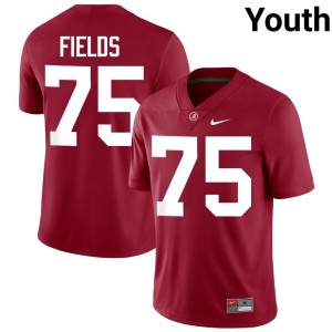 High School Ethan Fields College Football Crimson Youth The Tide #75 Jerseys 894646-200