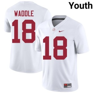 Embroidery Mack Sutter College Football White UA #18 Youth Jerseys 903055-648